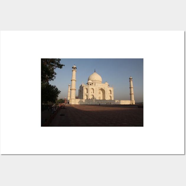 The Taj Mahal at Sunrise Wall Art by JohnDalkin